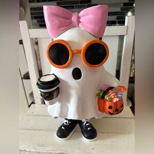 Pink and Orange Ghost